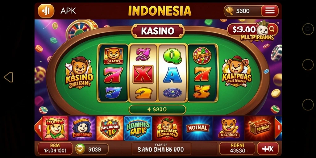 Tangkapan layar menunjukkan karakter utama menjelajah planet asing.