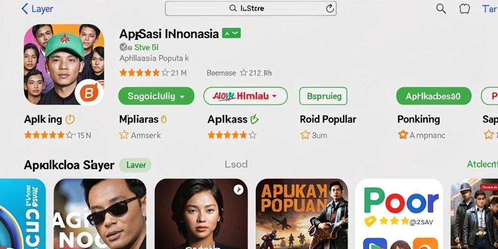 Tampilan antarmuka yang bersih dan menarik.