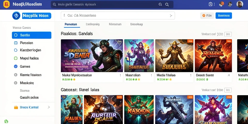 Tampilan antarmuka yang user-friendly dan menarik.