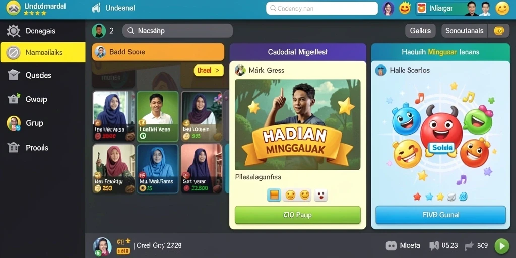 Screenshot menunjukkan tampilan karakter yang menarik.