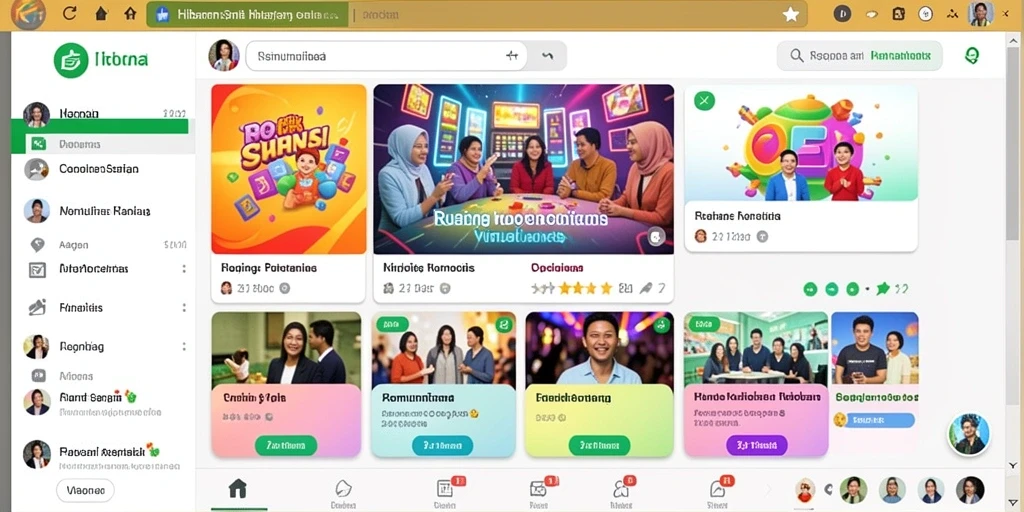 Tampilan antarmuka yang intuitif dan user-friendly.