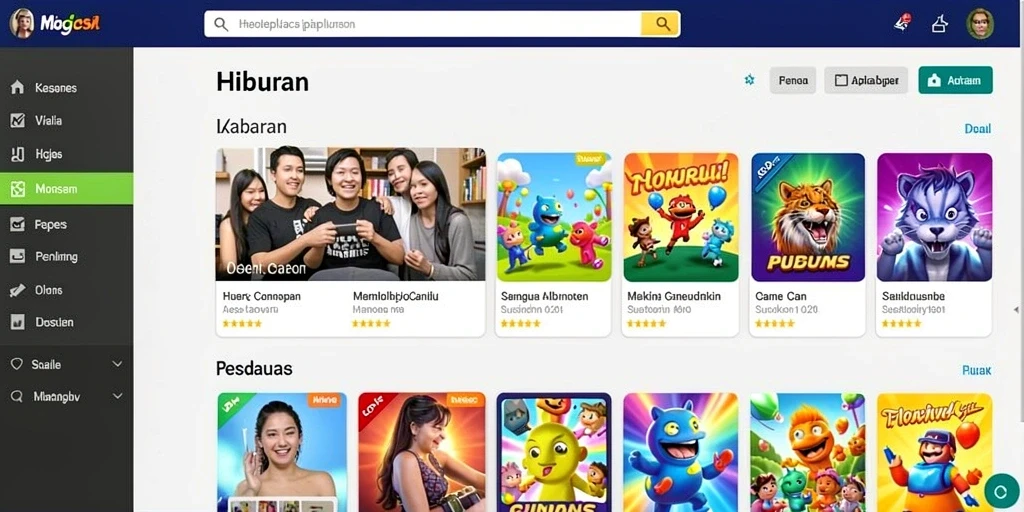 Tampilan antarmuka MARIATOGEL yang modern dan intuitif.