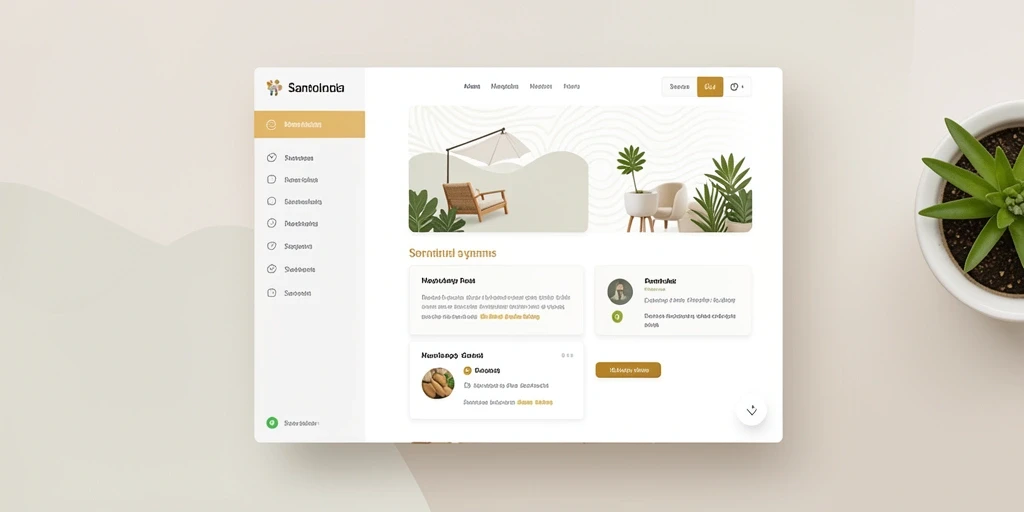 Tampilan awal yang menarik dan user-friendly.