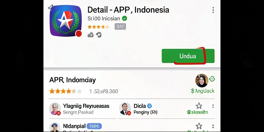 Tampilan antarmuka yang menarik dan modern.