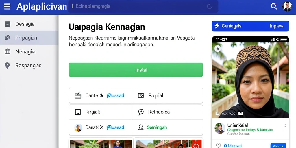 Tampilan antarmuka yang mudah digunakan dan intuitif.