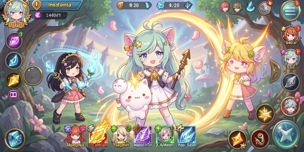Tampilan utama game RK77 yang menarik.