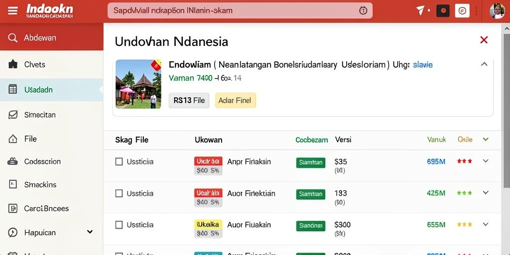 Tampilan antarmuka aplikasi sangat ramah pengguna.