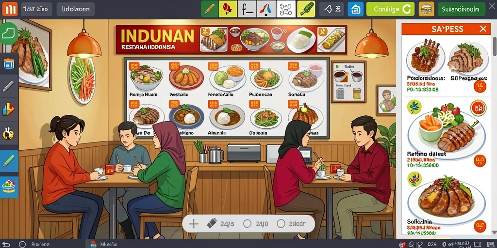 Tampilan antarmuka pengguna yang menarik dan intuitif.