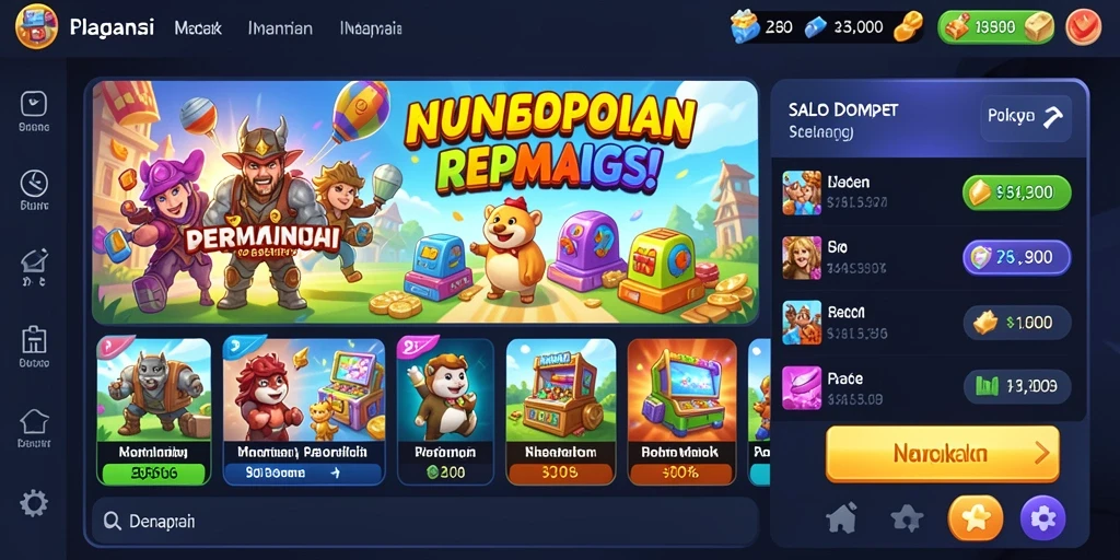 Tampilan antarmuka yang menarik dan intuitif.