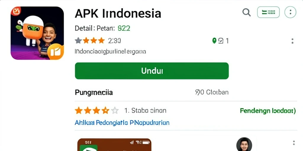 Tampilan menawan dan penuh warna dari tampilan permainan.