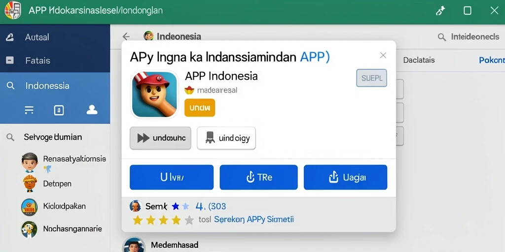 Tampilan antarmuka yang modern dan menarik.